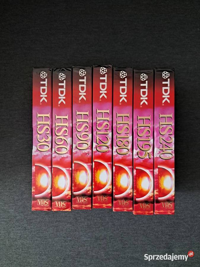 Kasety Vhs fabrycznie nowe