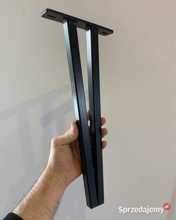 Czarne Nogi metalowe70 Noga loft Stolik kawowy Bochnia