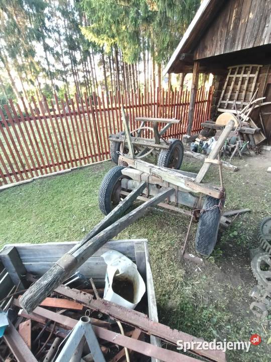 Wóz solidny koła 20 ciężki nieuszkodzony Sonina