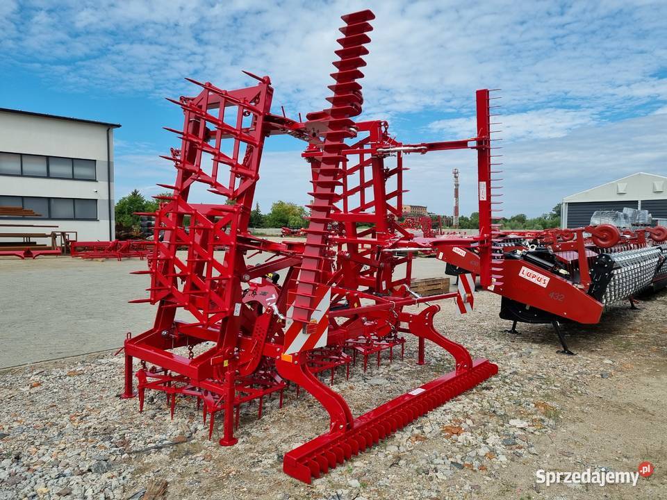 brony zębowe ciężkie 7 polowe z włóką PRODUCENT