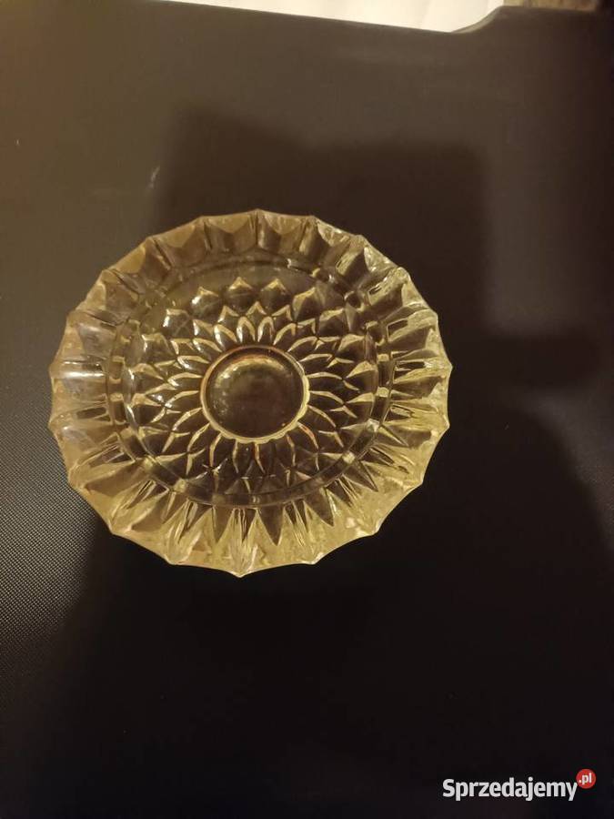 Popielniczki kryształowe śląskie Bielsko-Biała