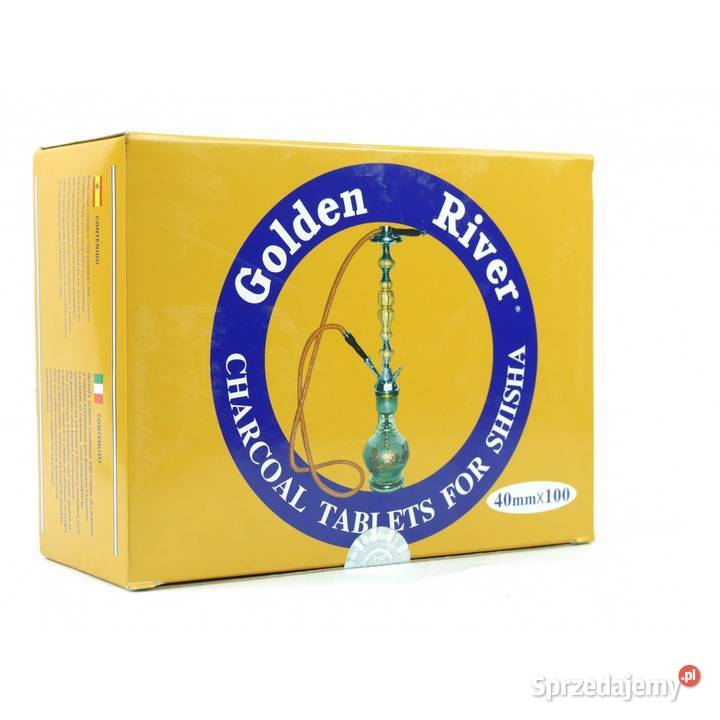 GOLDEN RIVER Węgielki do Fajki Wodnej Shisha BOX Łódź