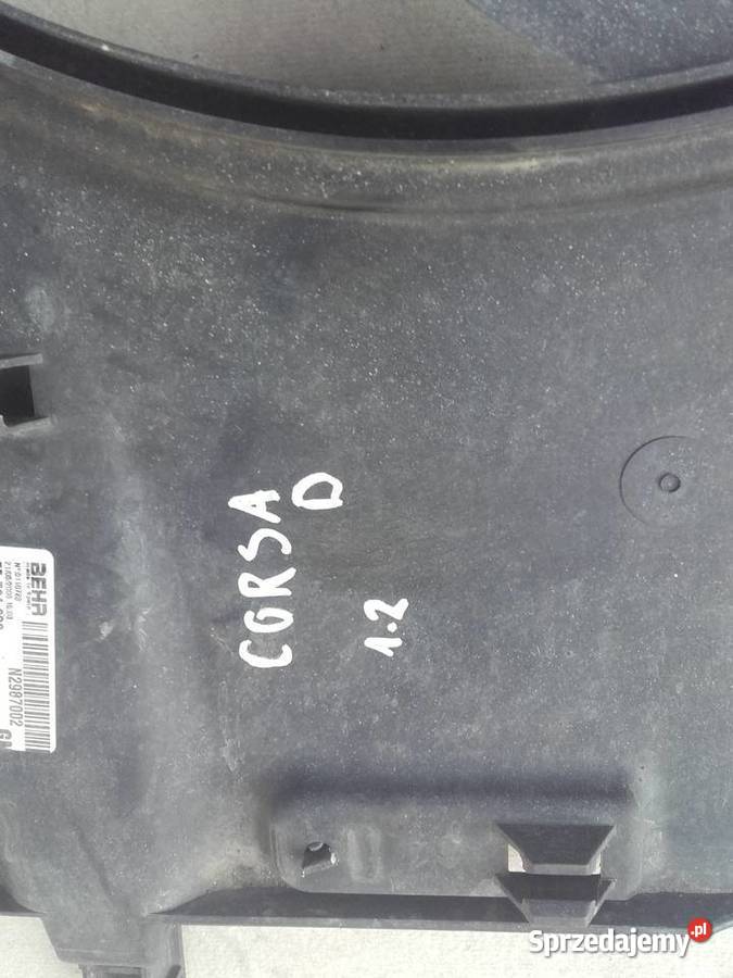 Wentylator chłodnicy Opel Corsa D osobowe Ksawerów