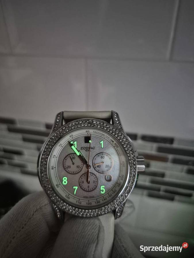 Zegarek damski Zodiac Streamline Crystal śląskie Chorzów sprzedam