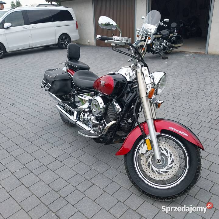 Yamaha V Star 650 piękny cruiser świetny stan Rok produkcji 2004 Biłgoraj