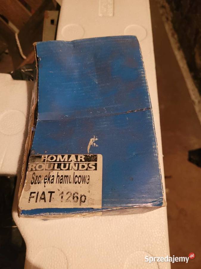 Szczęki hamulcowe Fiat 126p komplet przód i tył Tarnów
