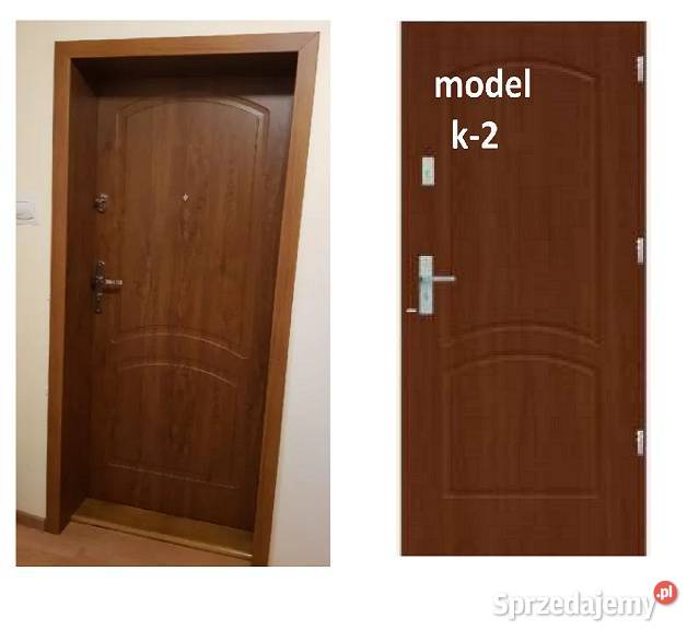 Drzwi akustyczne zewnętrzne wejściowe z montażem Lublin