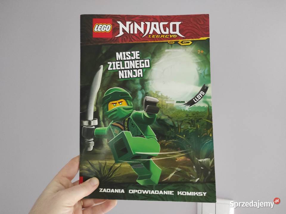LEGO ninjago misje zielonego ninja zadania opowiadania komik