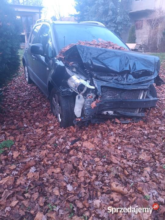 fiat sedici uszkodzony 2009 lpg 16 sx4 Milanówek