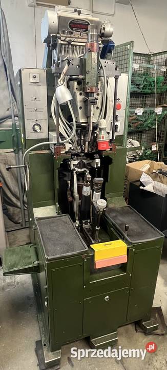 Ćwiekarka pięt International maszyny obuwnicze Kalwaria Zebrzydowska