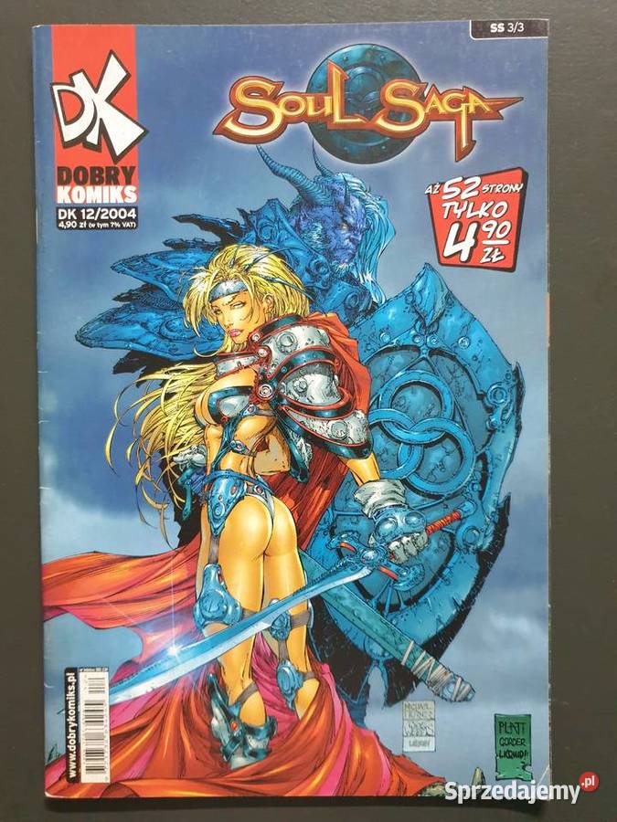 Soul Saga kompletna miniseria 3 komiksy 2004 pomorskie