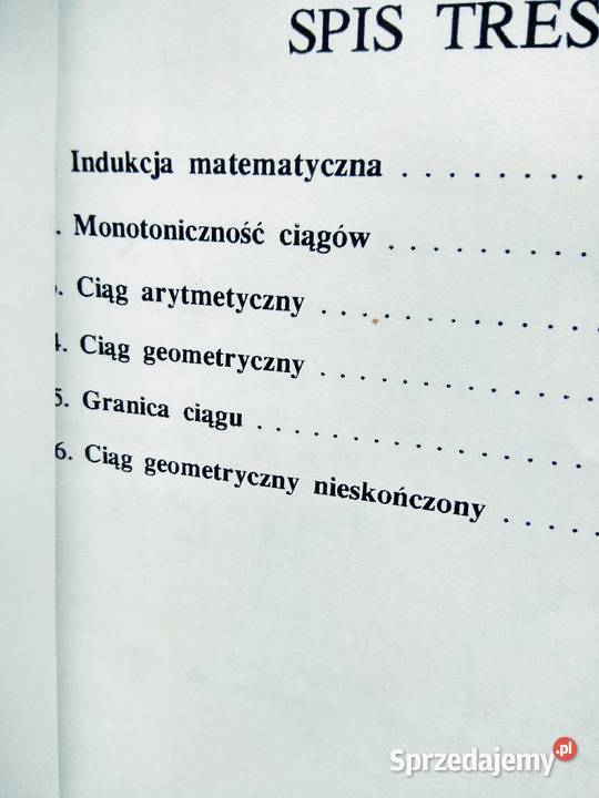 Matematyka 3 Greg Antykwariat Warszawa