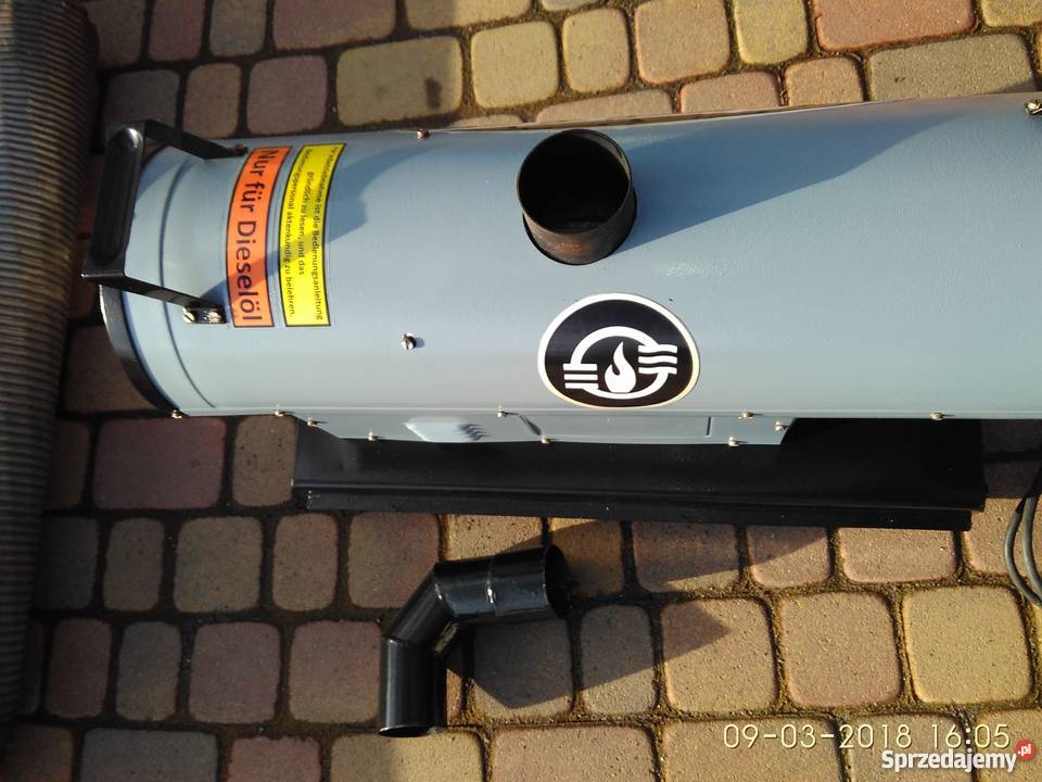 Nagrzewnica spalinowa olejowa na ropę Webasto Lubin