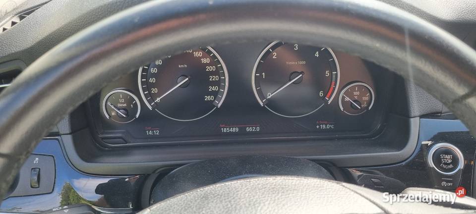 BMW 525d F11 2014 komputer pokładowy zachodniopomorskie Grzybowo