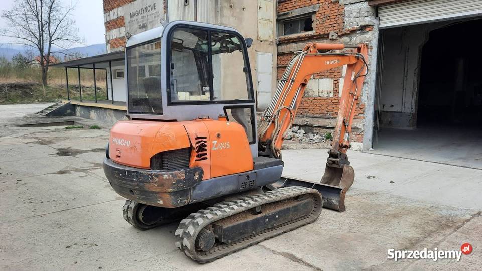 Minikoparka HITACHI model ZX35 Bielawa