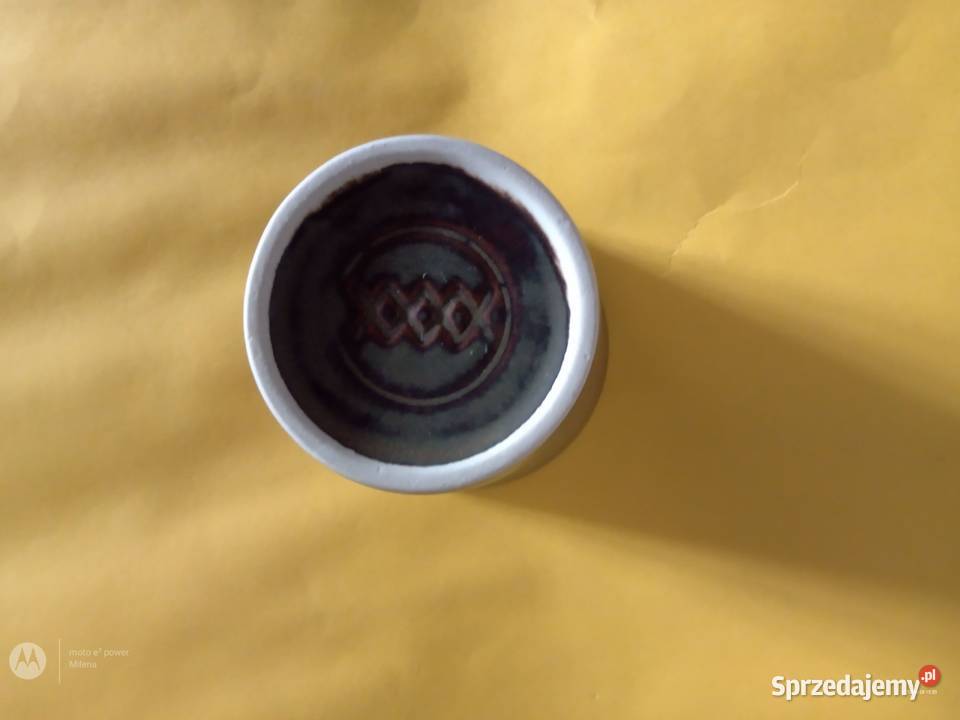 Sprzedam naczynie z napisem mazurskie miody Bukowno