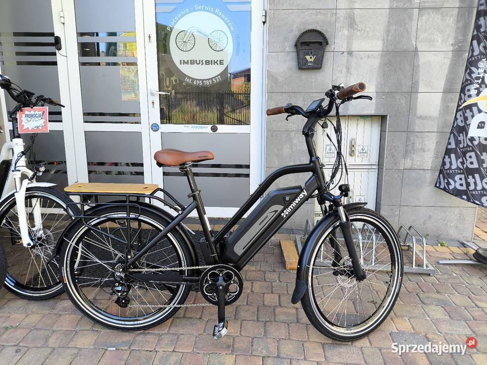 Rower Elektryczny Himiway City CzarnyBiały Rowery elektryczne Tomaszów Mazowiecki
