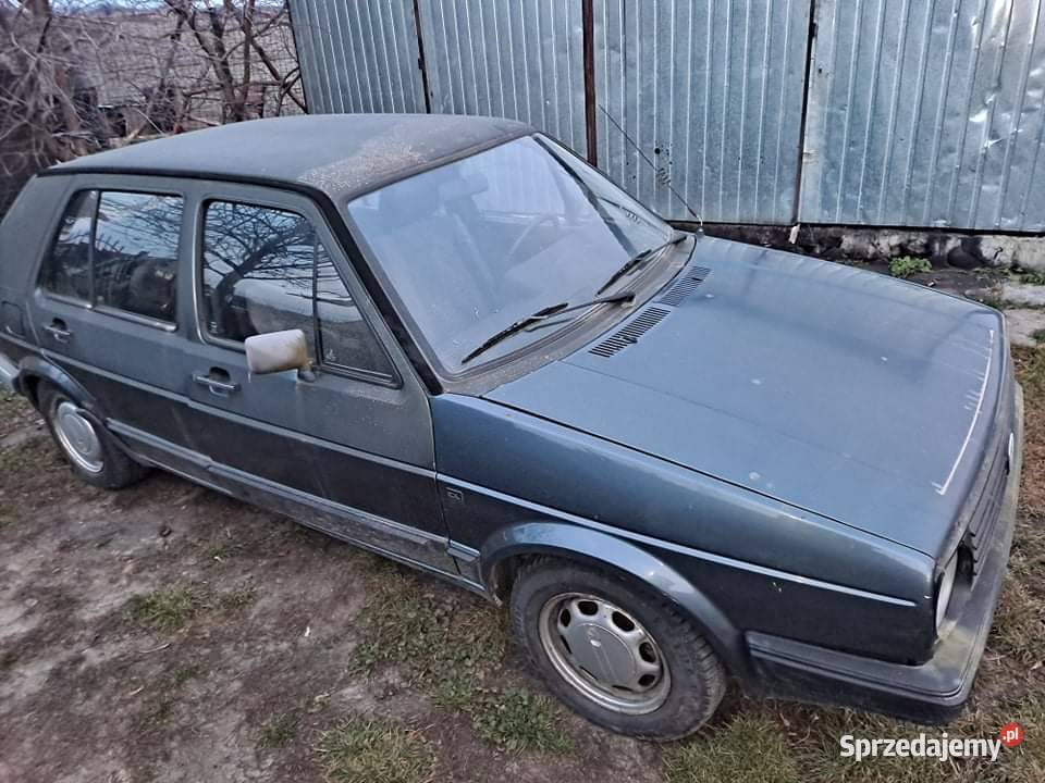 VW Golf II 5drzwiowy drzwi maska zderzak świętokrzyskie