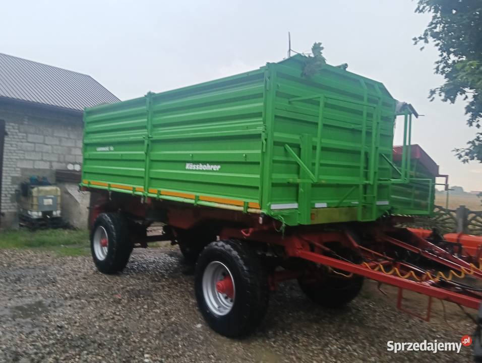 Przyczepa 3 strony wywrot 16 T