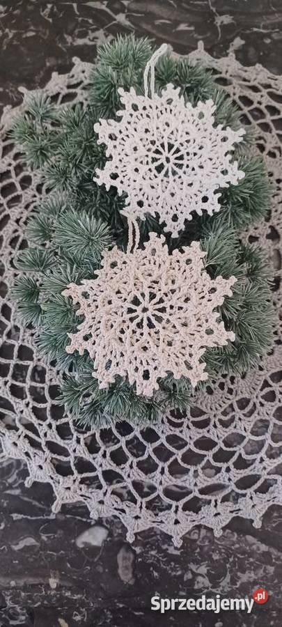 Śnieżynki szydełkowe Bielsko-Biała