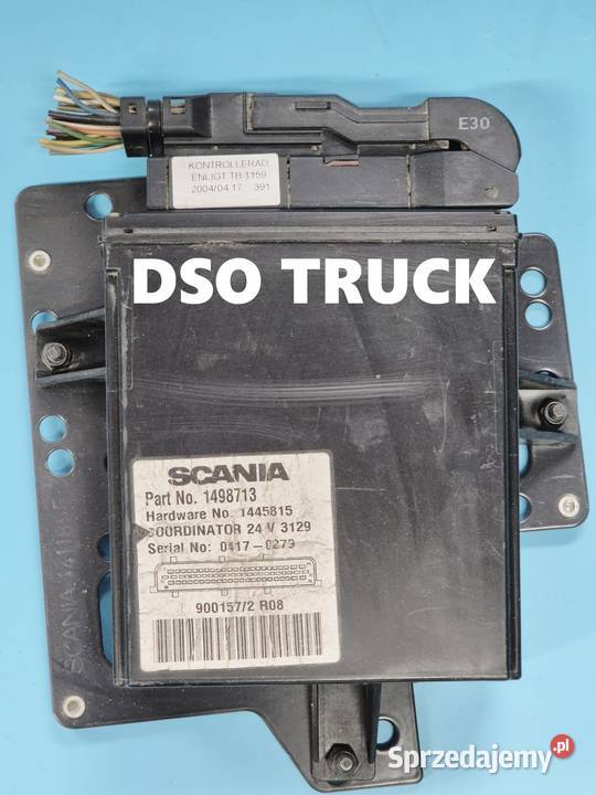 1498713 STEROWNIK KOMPUTER MODUL ECU SCANIA