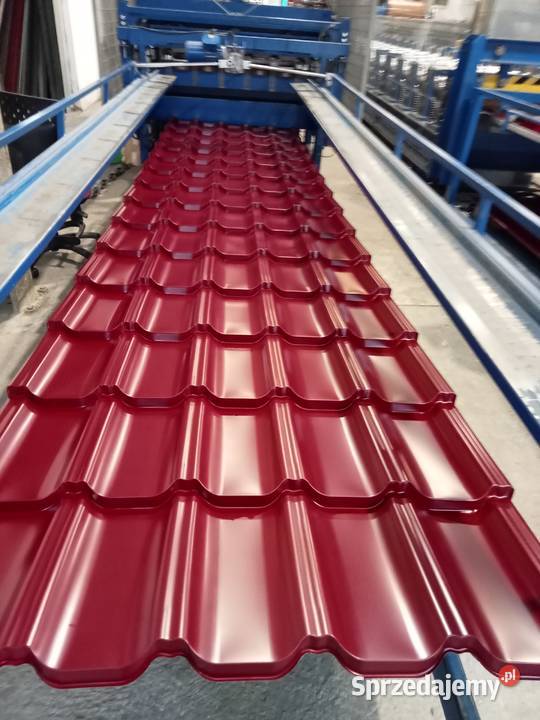 Blachodachówka Kiara wiśniowa bloacha na dach dolnośląskie Legnica