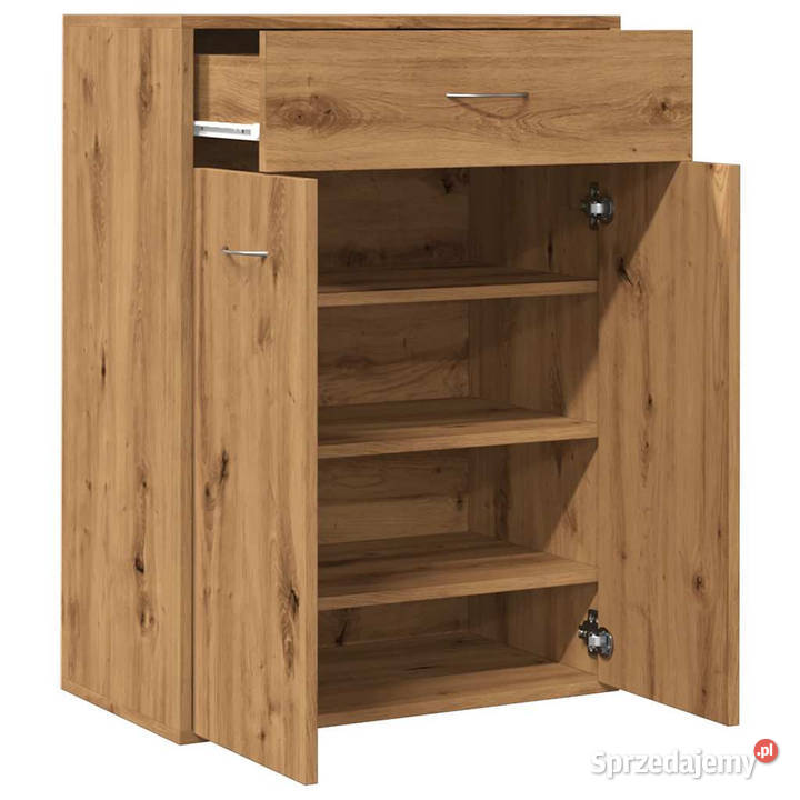 Szafka na buty dąb artisan 60x35x84 materiał Warszawa sprzedam
