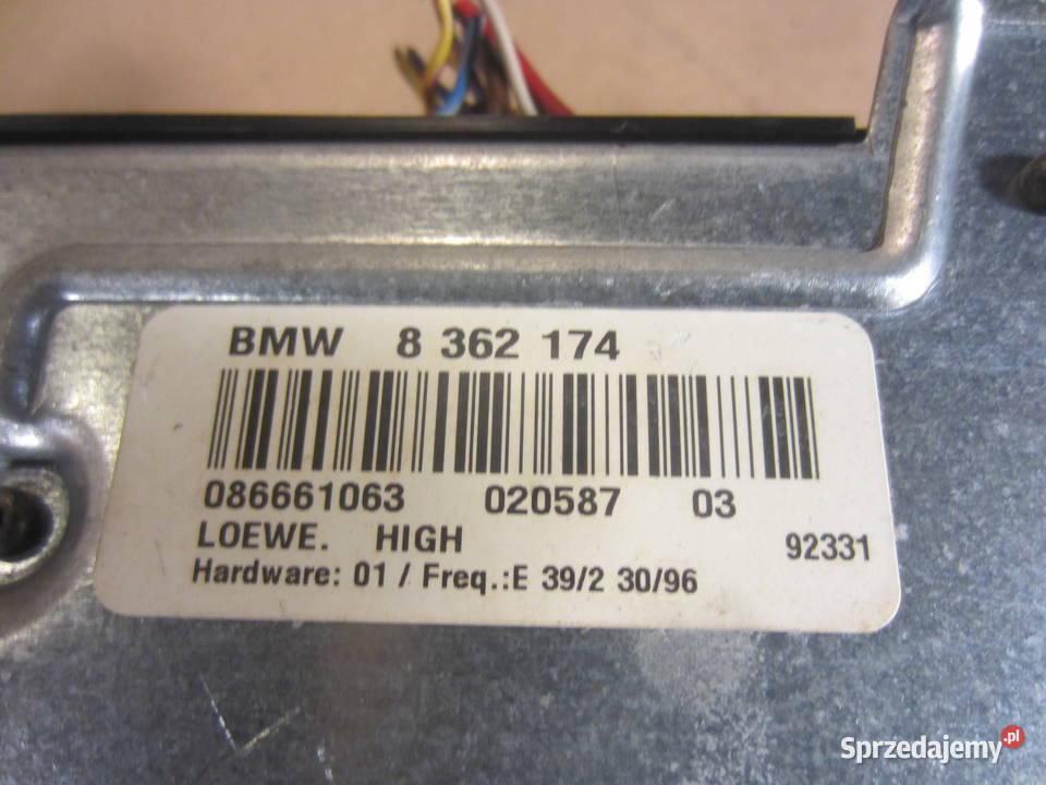 Wzmacniacz audio radia BMW E39 8362174 sprzedam