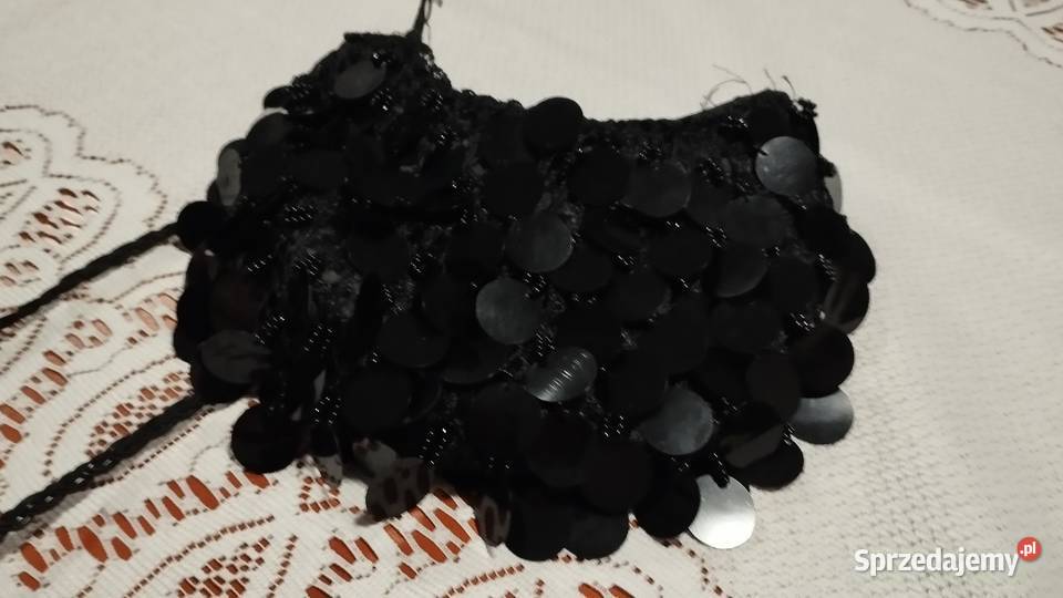 torebka mała czarna damska Poznań