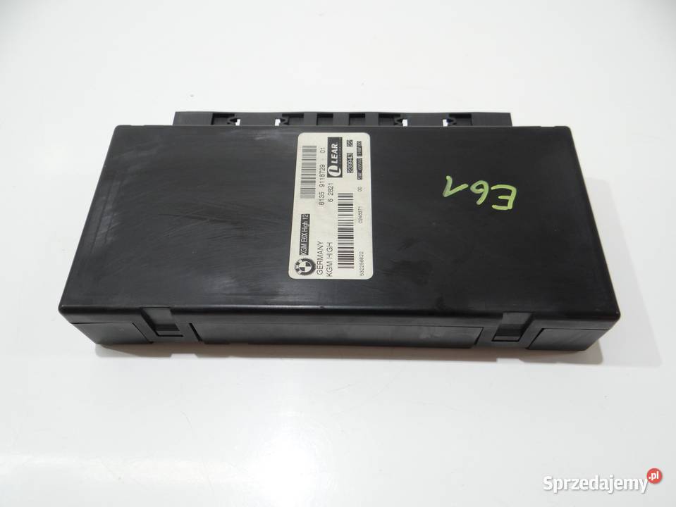 MODUŁ STEROWNIK GATEWAY BMW E61 9118729 Pozostałe Strzyżewice