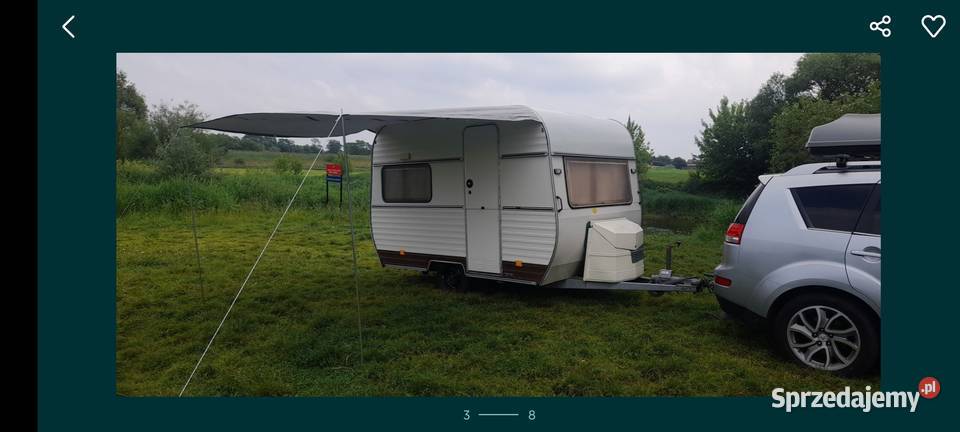 Markiza do przyczepy kempingowej hobby Niewiadów Toruń