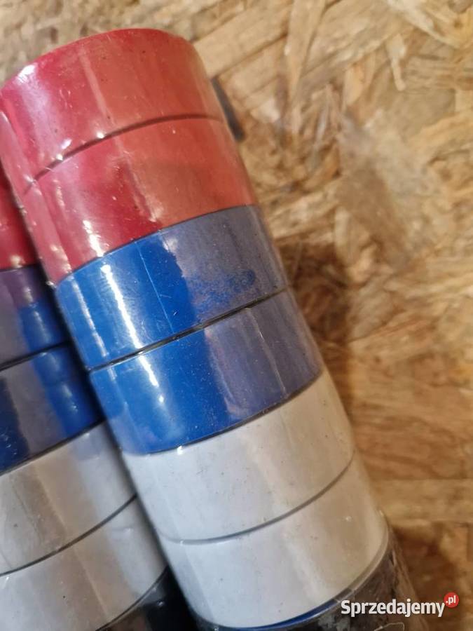 Taśma izolacyjna kolorowa 19mm x 013mm x 5m