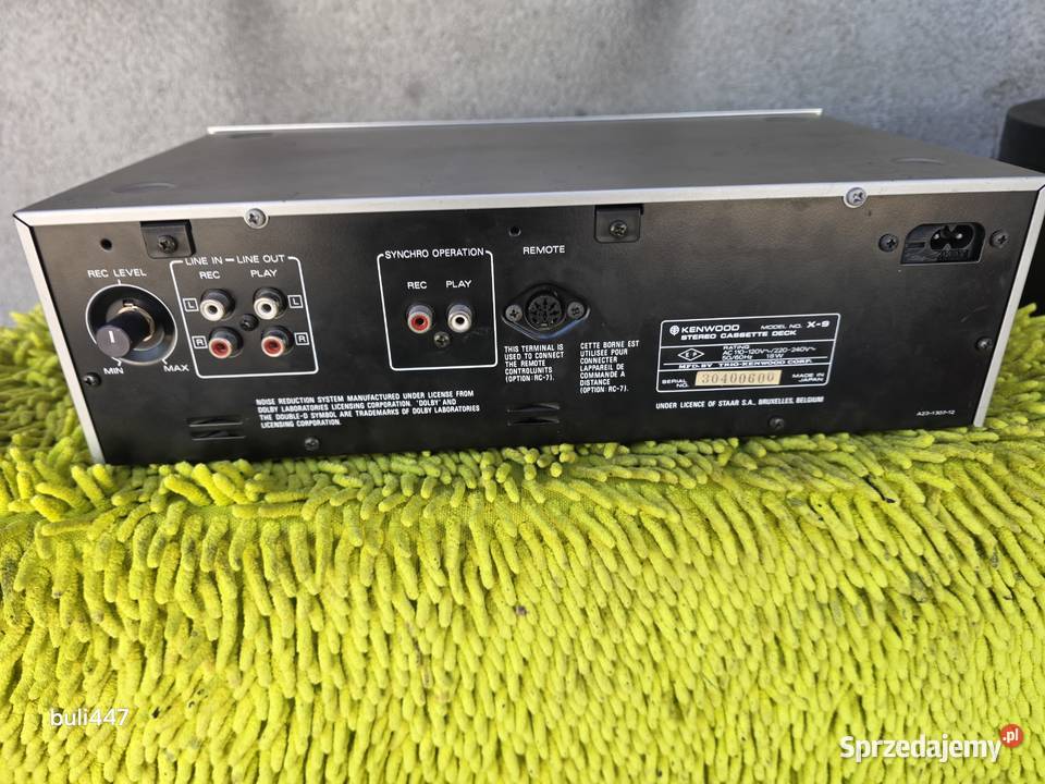 deck kenwood x9 Chełm Śląski