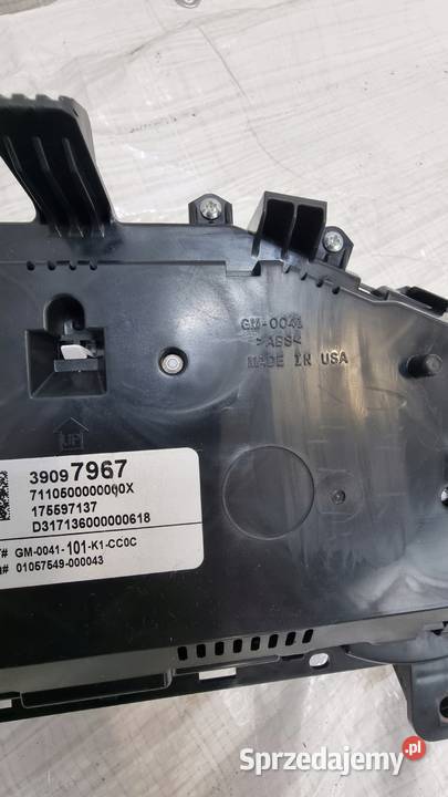 OPEL ASTRA K V 14T 39097967 LICZNIK ZEGAR EUROPA osobowe