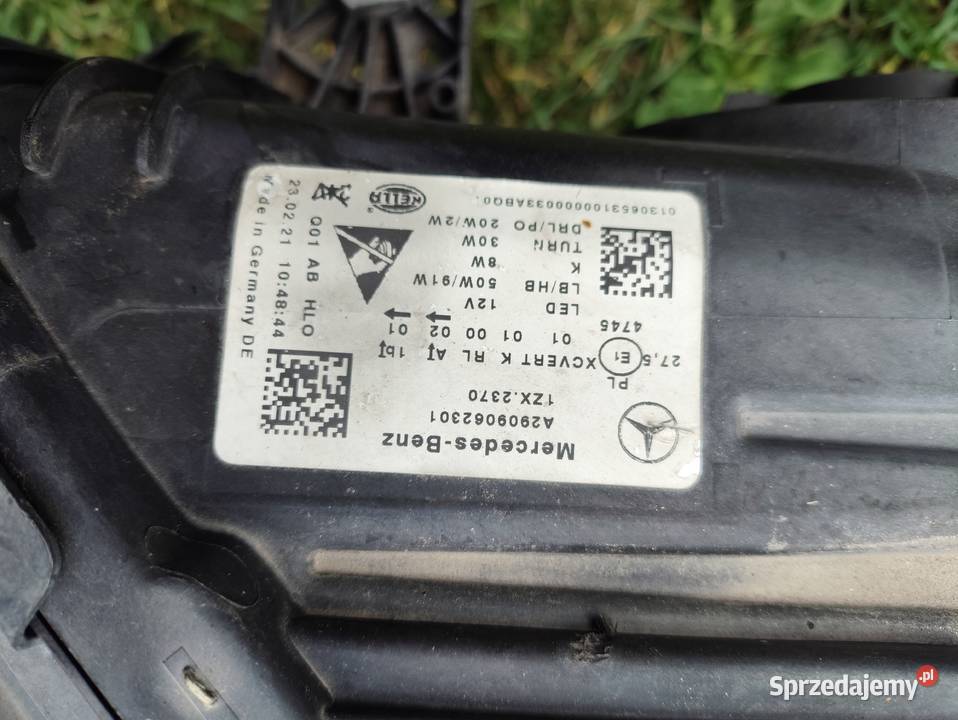 Reflektor lampa przód lewa MERCEDES AMG GT X290 lewe Gozdnica sprzedam