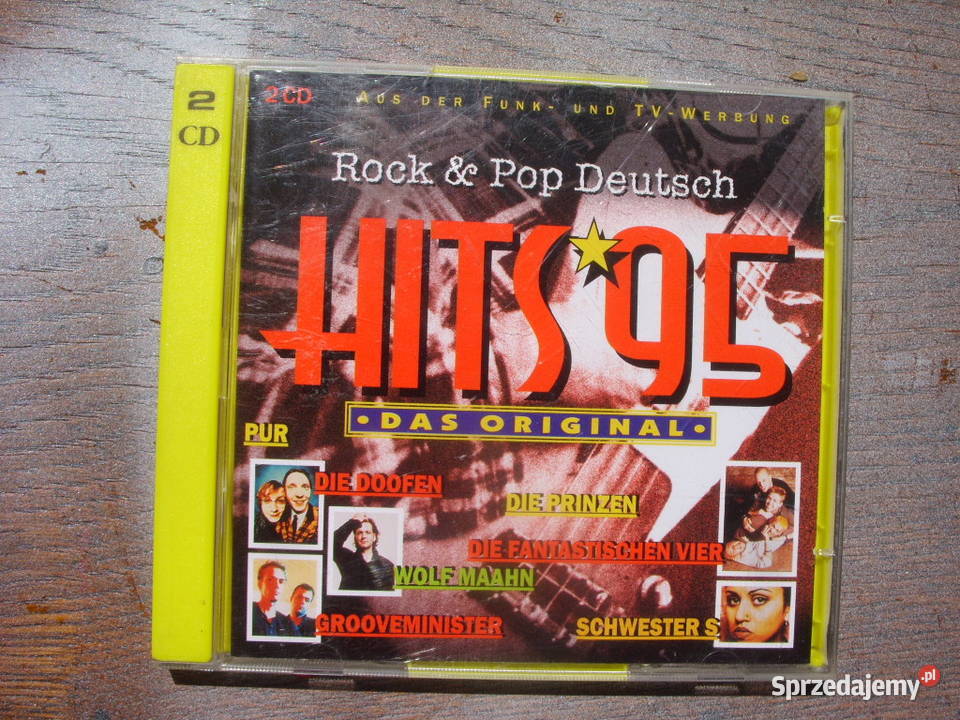 Rock CD ROCK POP Hits 95 2 CD 1995 Wołów