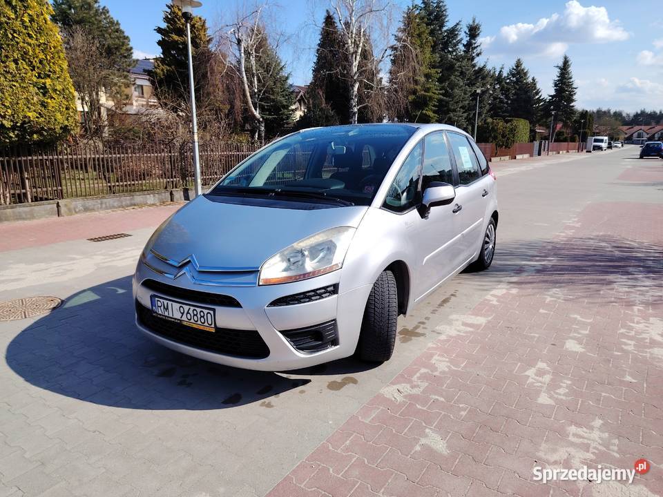 Citroen C4 Picasso 2008 18 Benzyna LPG 100 srebrny Mielec