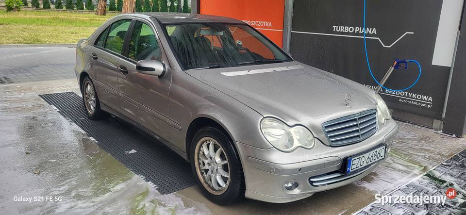 MercedesBenz Klasa C W203 18 C180 Kompressor LPG podgrzewane fotele Zgierz