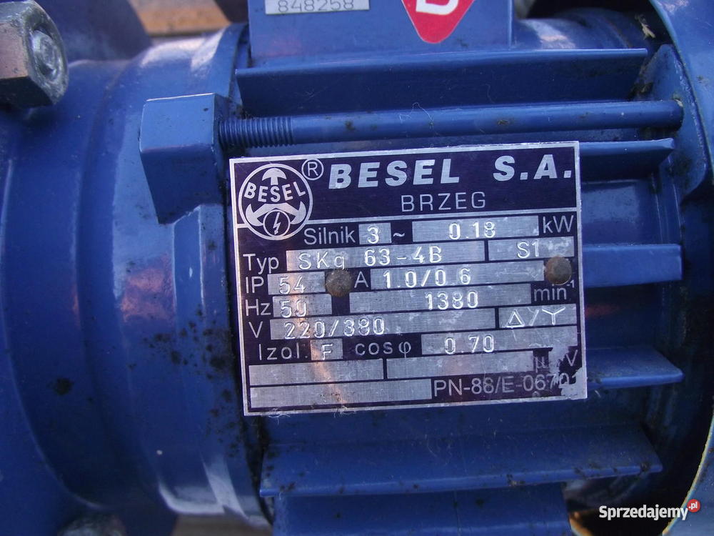 SILNIK ELEKTRYCZNY BESEL BRZEG 3 łódzkie Kutno