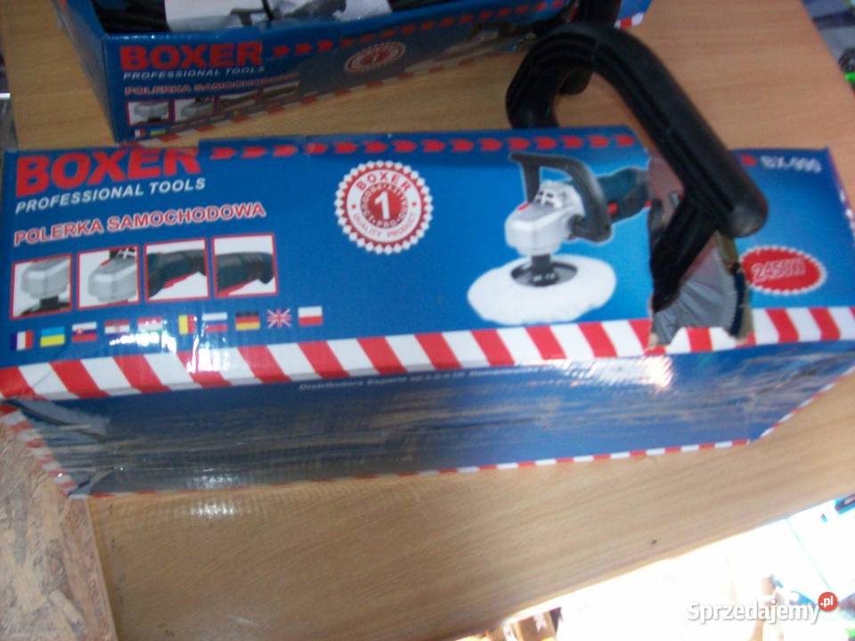 Polerka Samochodowa BOXER 2450 WATT 2xWełna Głogowa