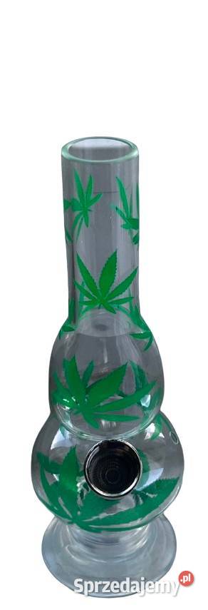 Fajka Wodna Akrylowa Transparentna z Zielonymi Ostrowy nad Okszą sprzedam