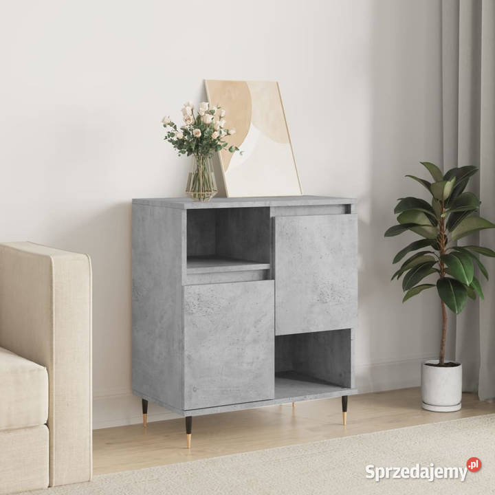 Komoda szarość betonu 60x35x70 materiał Warszawa