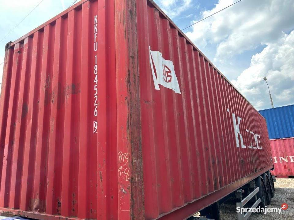 Kontener morski magazynowy budowlany 40 DV CW Katowice
