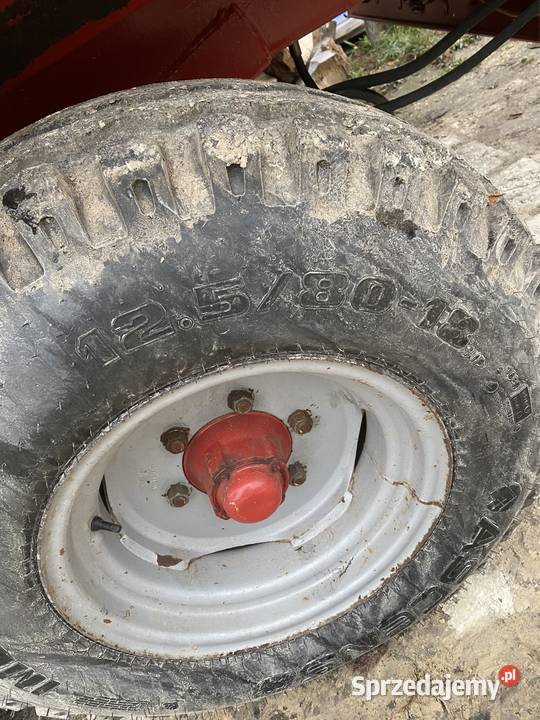 Przyczepa tandem 8t nieuszkodzony Krynice