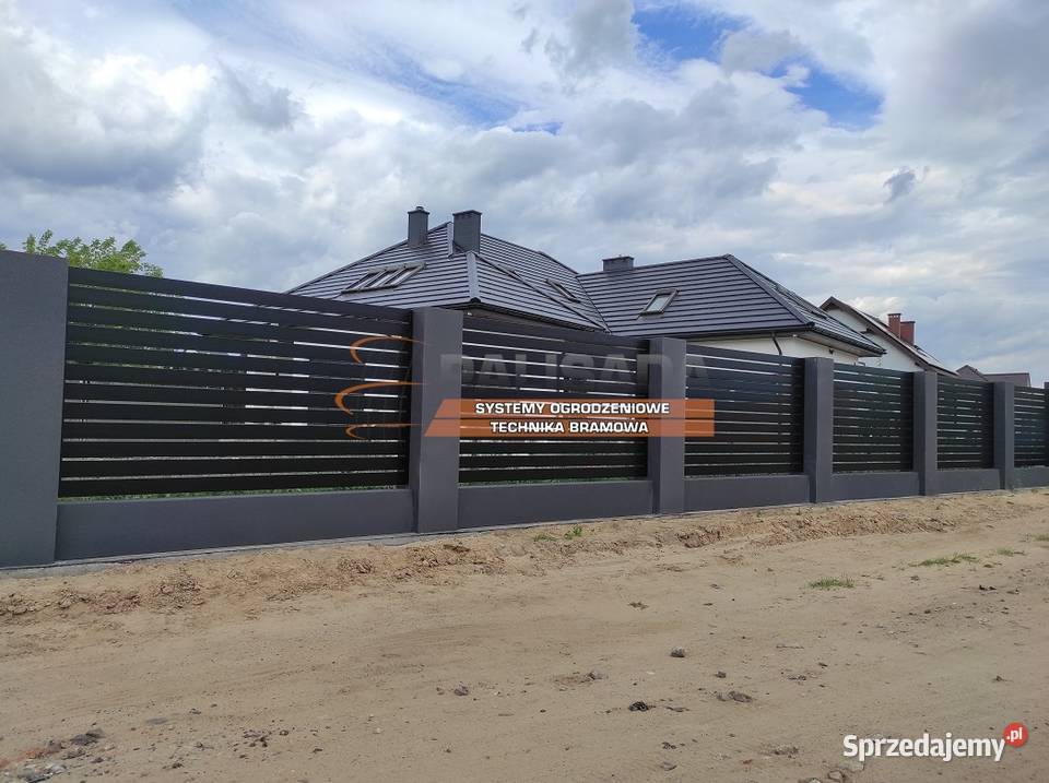 PREFABRYKOWANE tynkowane OGRODZENIE SŁUPKI Warszawa