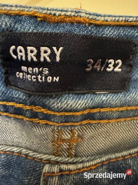 Szorty jeansowe męskie 3432 Carry niebieskie Rozmiar L Częstochowa sprzedam