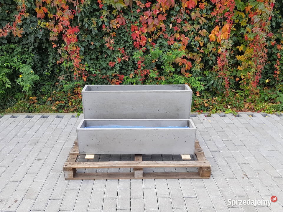 Donica Betonowa Slim 100x20x25 wysyłka inne wielkopolskie Rawicz