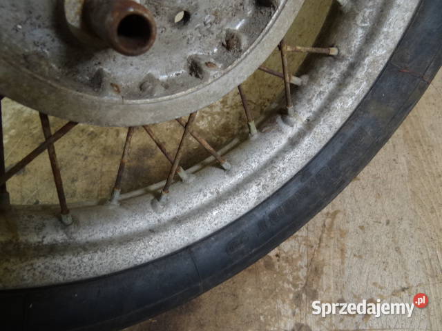 Felga rafka obręcz mz es 2500 aluminiowa org DDR Części i akcesoria motocyklowe Żary sprzedam