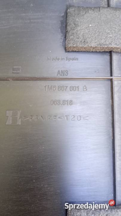 Seat Toledo II Tapicerka bagażnika osłona Zielona Góra