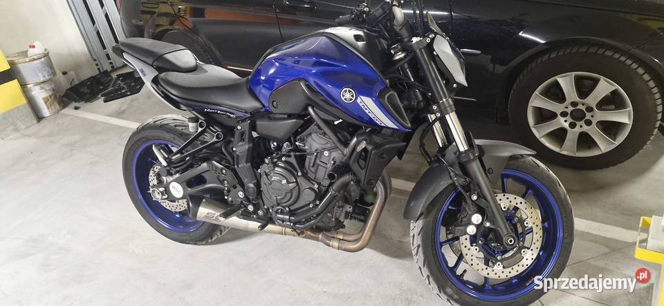 Yamaha MT07 A2 SCPROJEKT zadbany